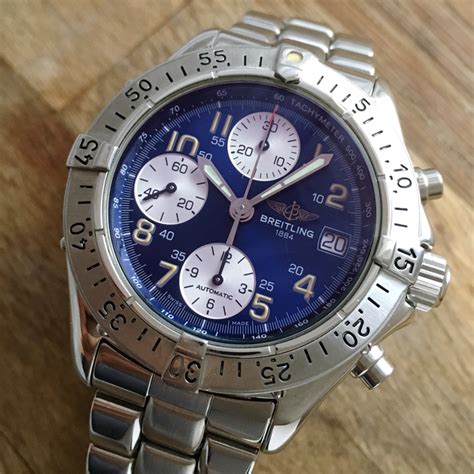 breitling colt with one second hand|Breitling colt chronograph automatic price.